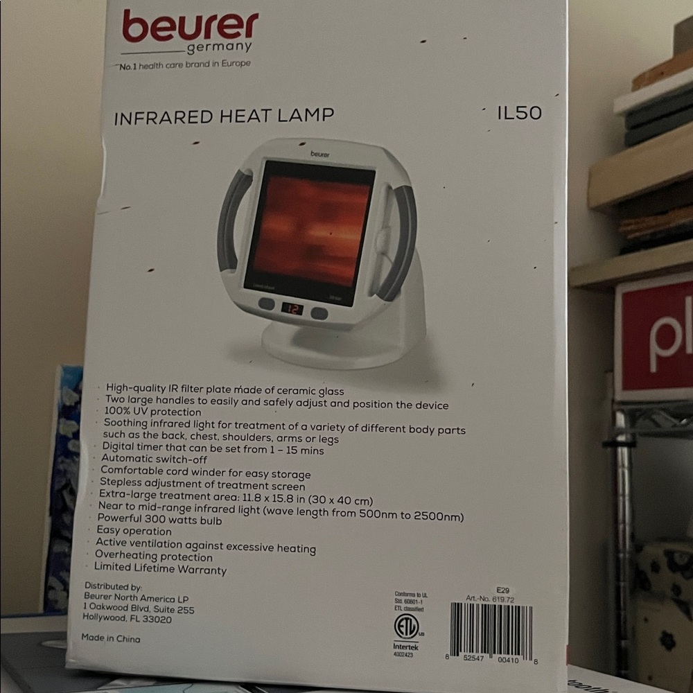 infrared heat lamp BRAND NEW - Picture 6 of 8